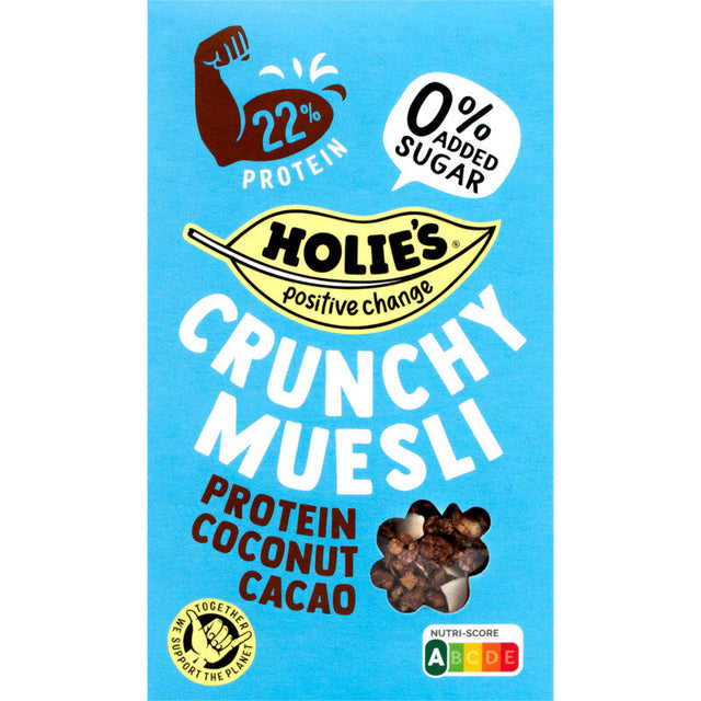 Holie's Crunchy muesli protein coconut cacao 400g