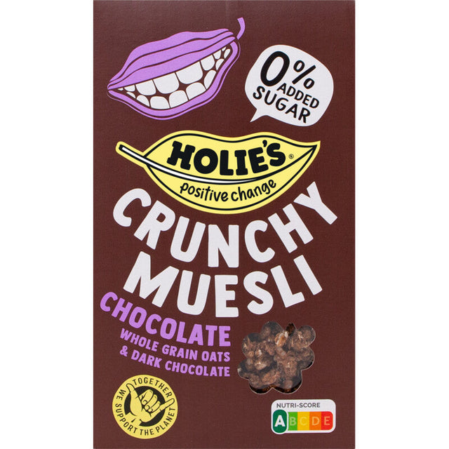 Holie's Crunchy muesli chocolate 400g