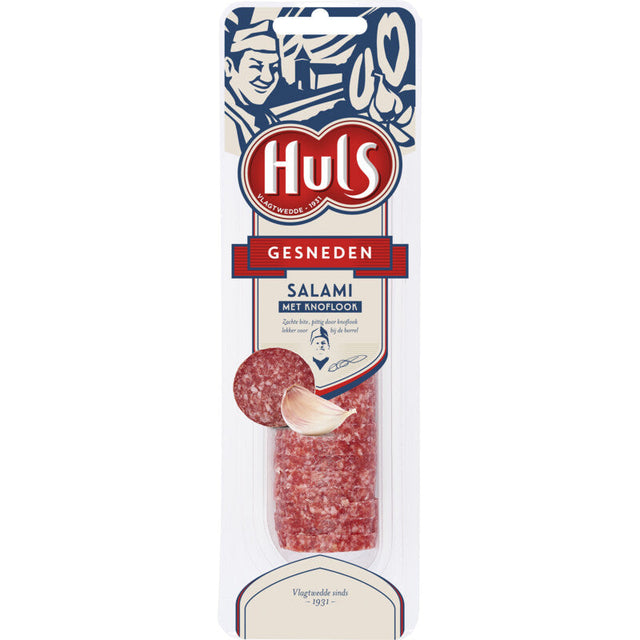 Huls Sliced salami Cured sausage 175g