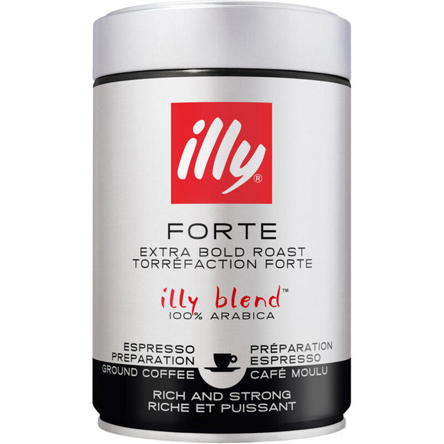 illy Forte 100% Arabica Ground Filter Coffee 250g