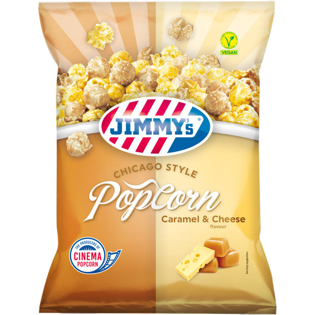 Jimmy's Popcorn caramel & cheese mix 110g