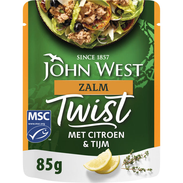 John West Twist Salmon with Lemon & Thyme 85g