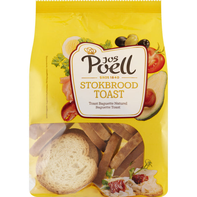 Jos Poell Verse toast Baguette Crackers and savoury biscuits 100g