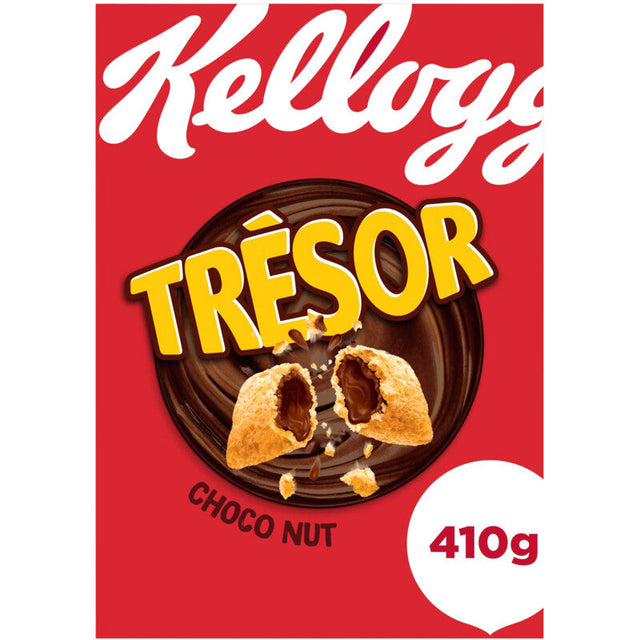 Kellogg's Tresor Chocolate Hazelnut Flavour Breakfast cereal 410g