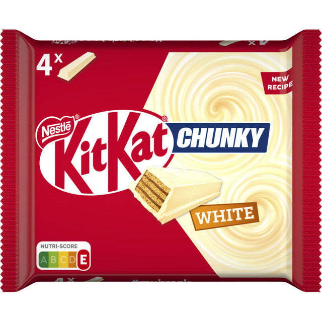 Kitkat Chunky white Bar 4-pack 160g