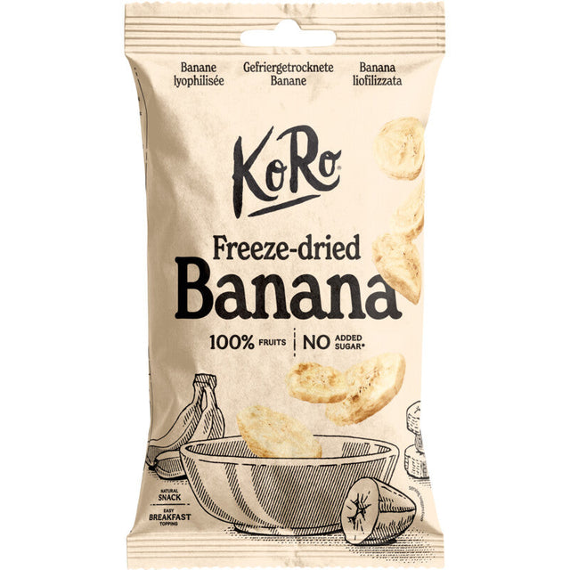 KoRo Freeze-dried banana Fruit 45g