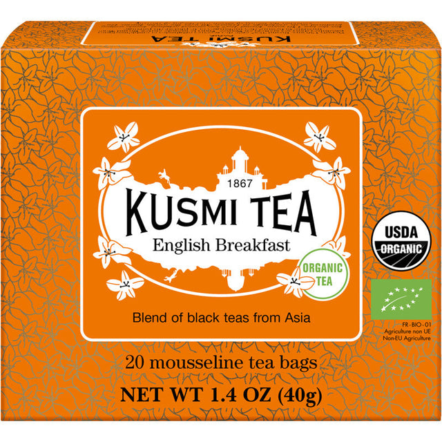 Kusmi Tea Organic english breakfast 40g