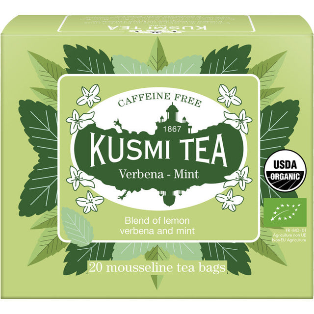 Kusmi Tea Organic verbana-mint 40g