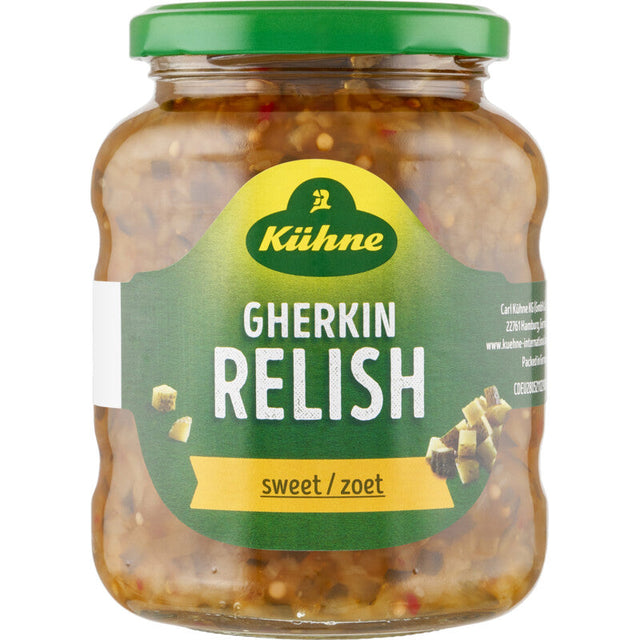 Kuhne Relish sweet pickle 350g