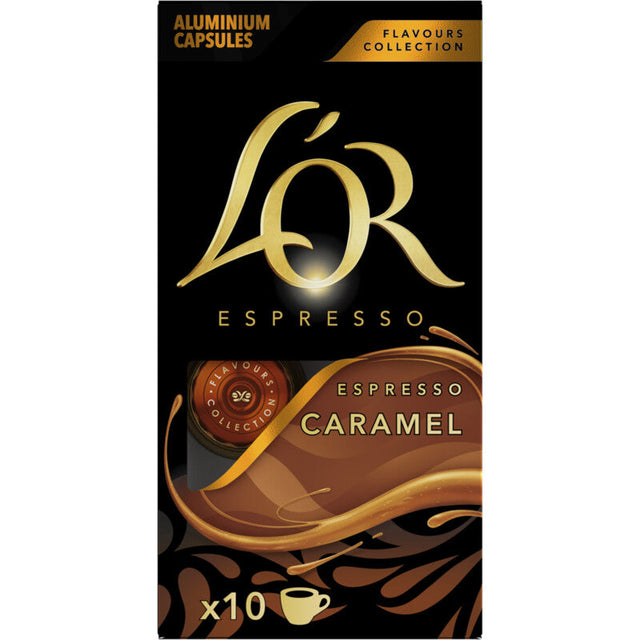 L'OR Espresso caramel capsules 52g
