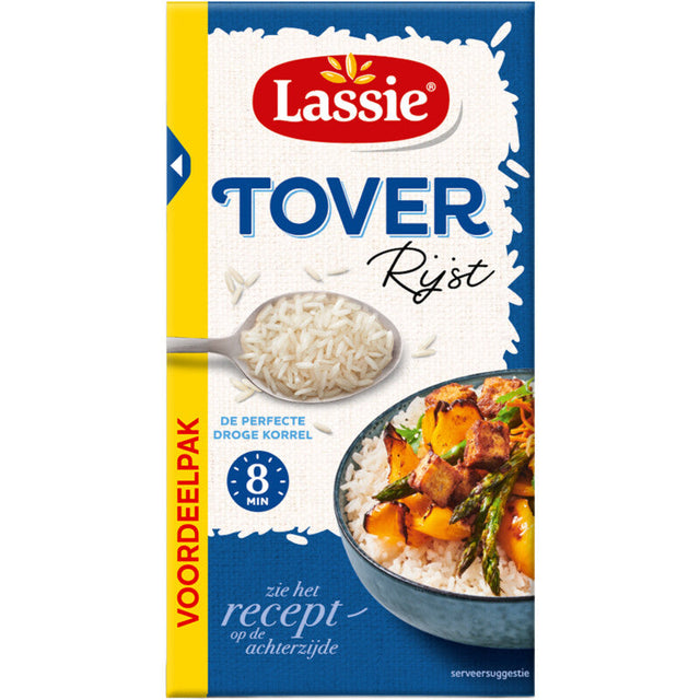 Lassie Easy-Cook Rice Value Pack 750g