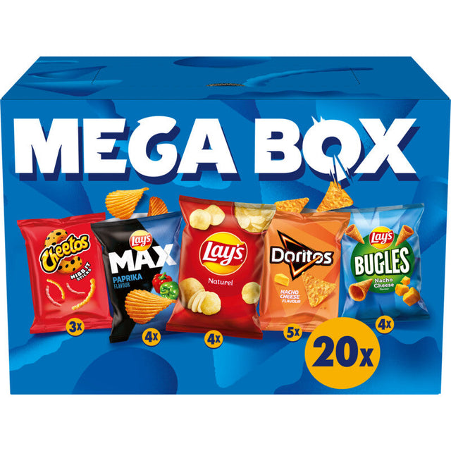 Lay's Mega box 20-pack Potato chips 534g