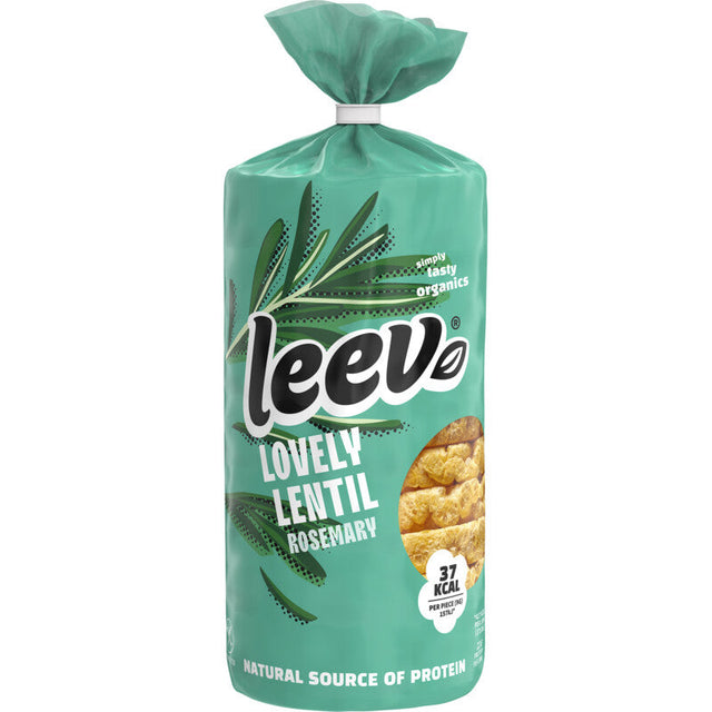 Leev Linzenwafels Rosemary Waffles 117g