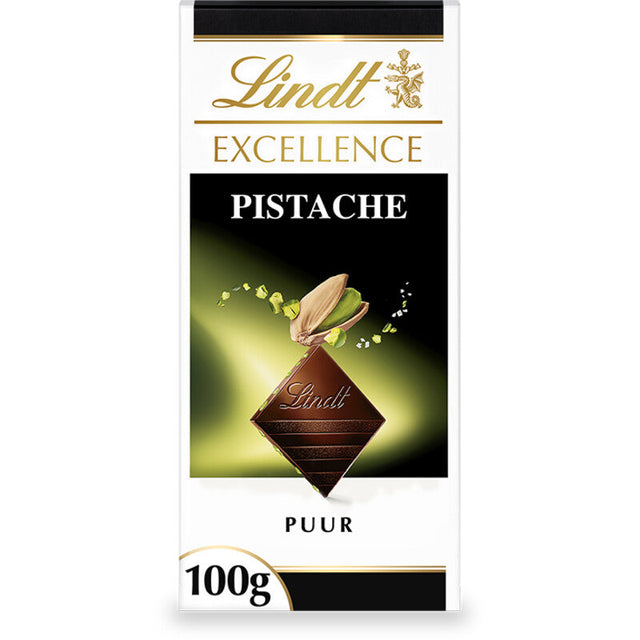 Lindt Excellence Bar Dark Chocolate Pistachio 100g