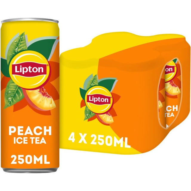Lipton Ice tea peach 4 × 250ml