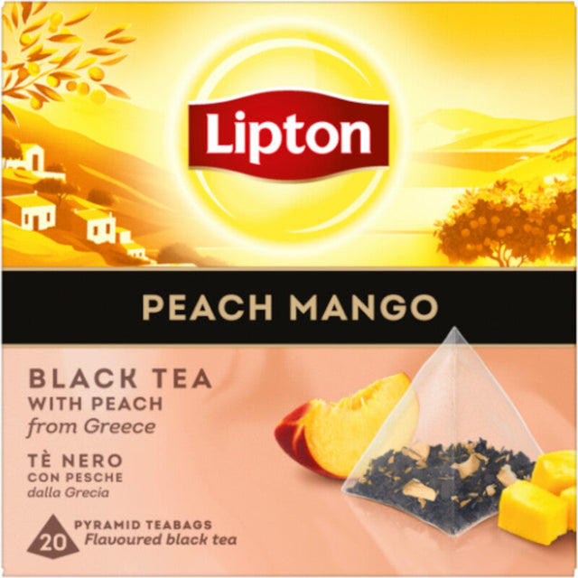 Lipton Peach & mango black tea 34g