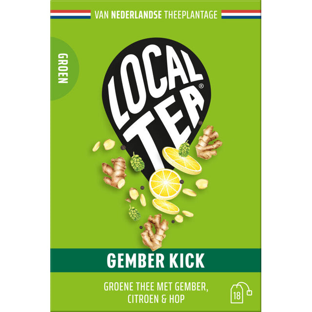 LocalTea Ginger kick Green tea 27g