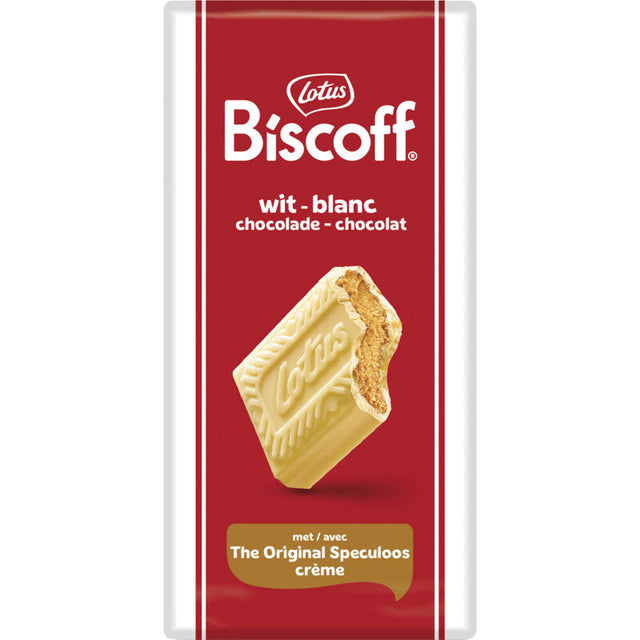 Lotus Biscoff Speculoos White Chocolate Cream Biscuits 180g