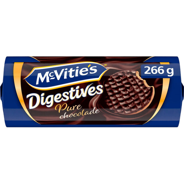 McVities Digestive Dark Biscuits 266g