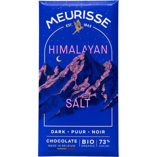 Meurisse Himalayan salt dark chocolate 100g