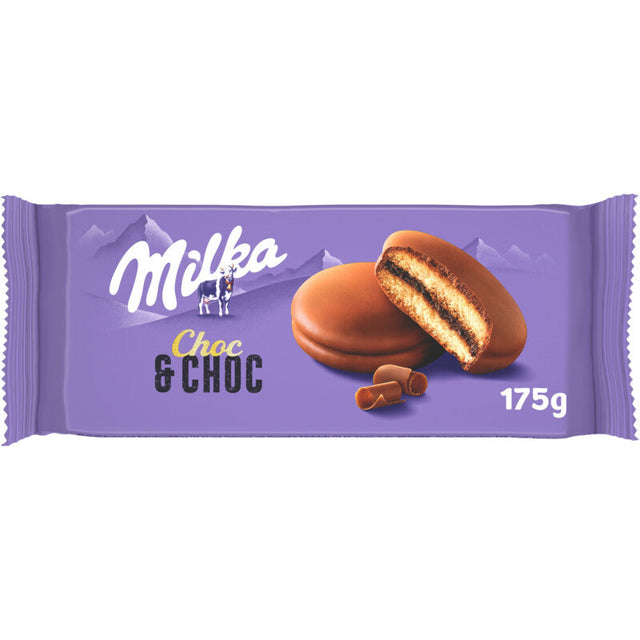 Milka Choc & choc cakejes with Chocolate Cake mix 175g