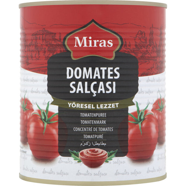Miras Domates Salcasi (Tomatoes Purée) 800g
