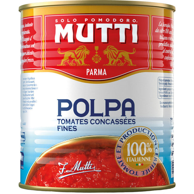 Mutti Polpa Fine Tomato Pulp Canned tomatoes 790g