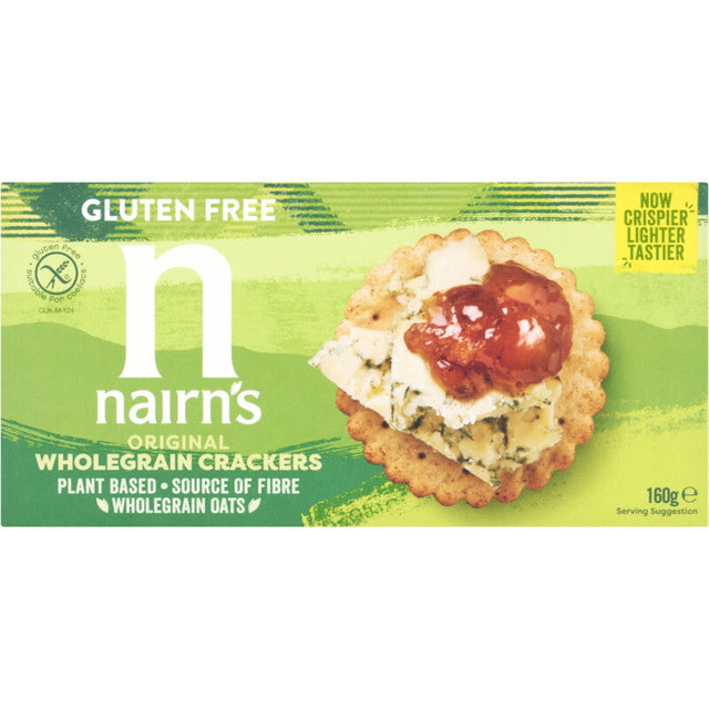 Nairn's Wholemeal crackers Gluten-Free 160g
