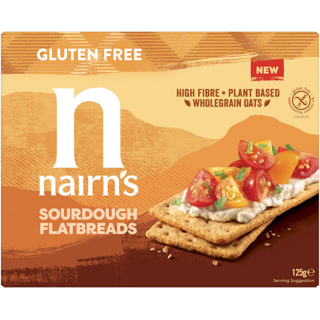 Nairn's Sourdough flatbreads gluten free 125g