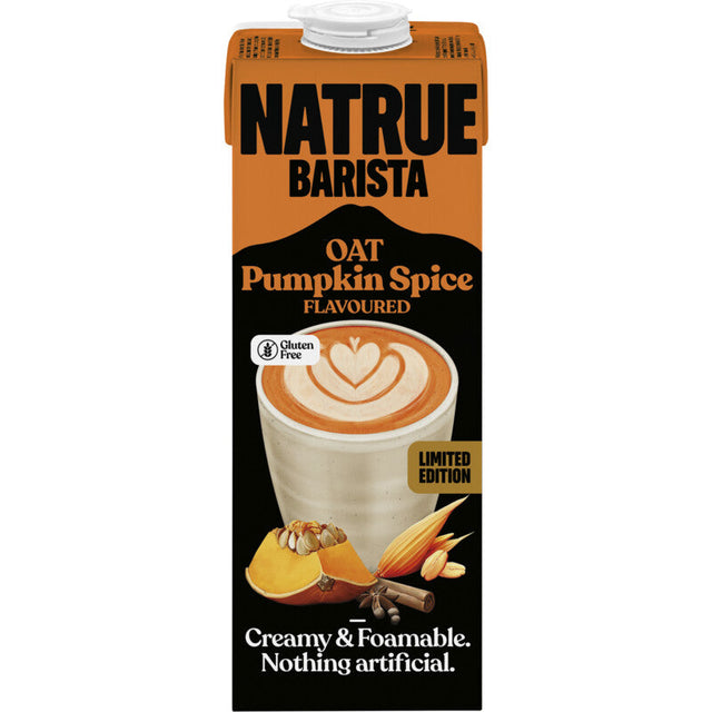 Natrue Barista Flavoured pumpkin spice oat Plant-based drink 1l