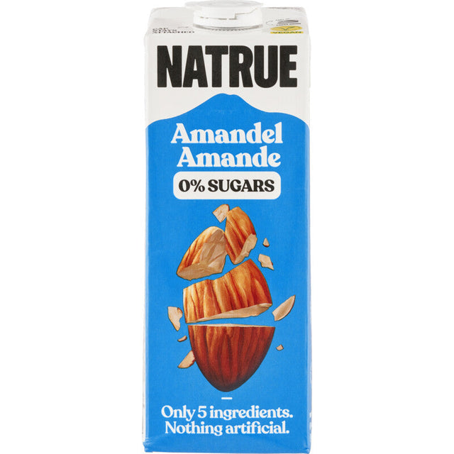 Natrue Almond drink 0% sugars 1l