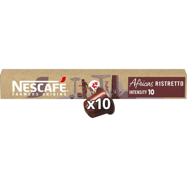 Nescafé Farmers origins Africas capsules Ground coffee 44g
