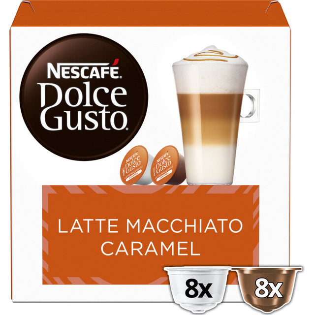 Nescafé Dolce Gusto Macchiato caramel 16-capsules 146g