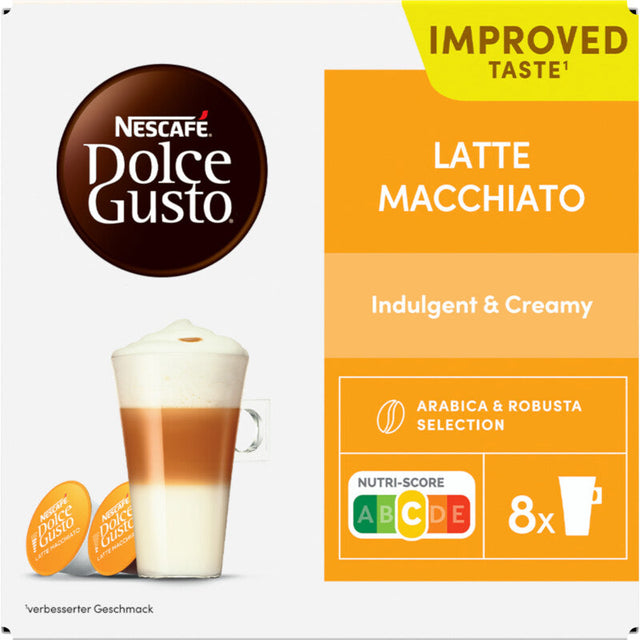 Nescafé Dolce Gusto Latte macchiato 16-capsules 183g