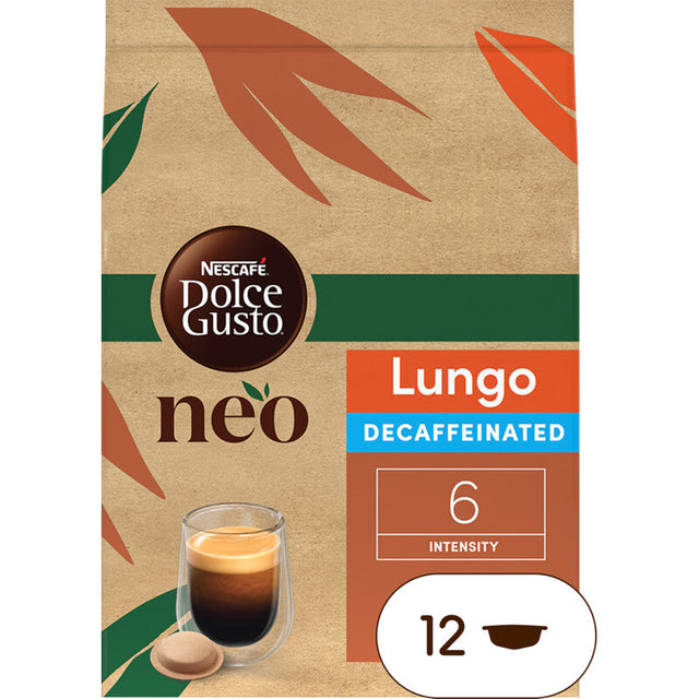 Nescafé Dolce Gusto Neo Lungo Decaf 12-capsules 70g