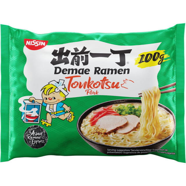 Nissin Demae ramen tonkotsu Instant noodles 100g