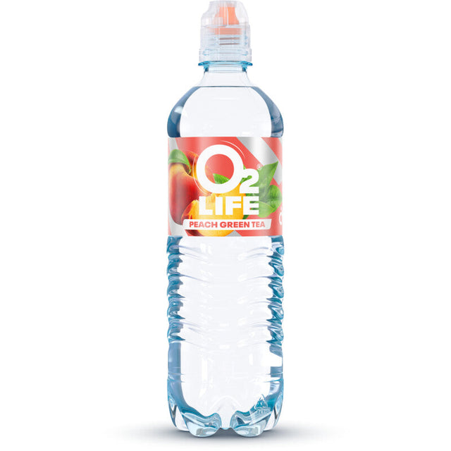 O2Life Peach greentea Mineral water 750ml