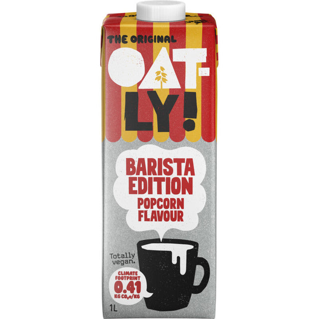 Oatly Barista popcorn Plant-based drink 1l
