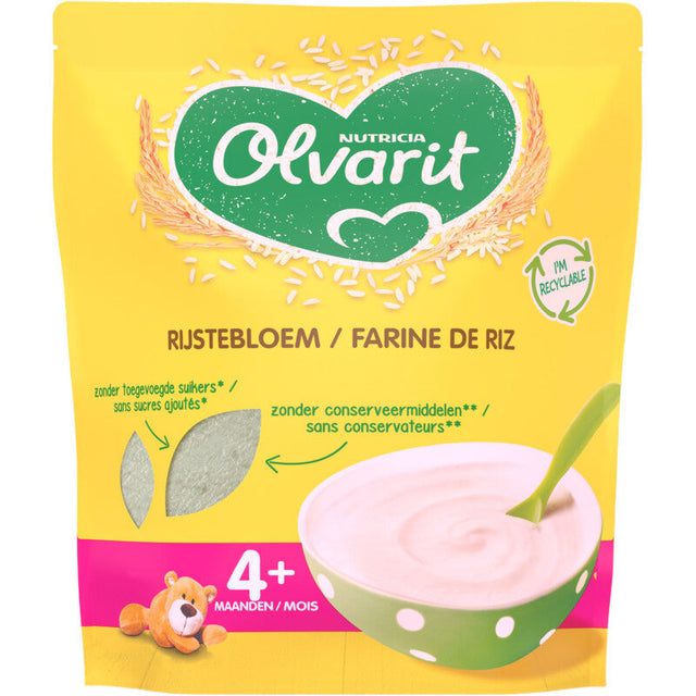 Olvarit Rice Flour 4m+ Baby food 200g