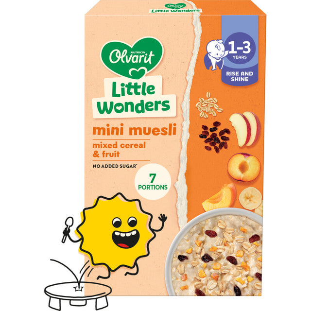 Olvarit Toddler muesli fruit 1-3 Years Baby food 250g