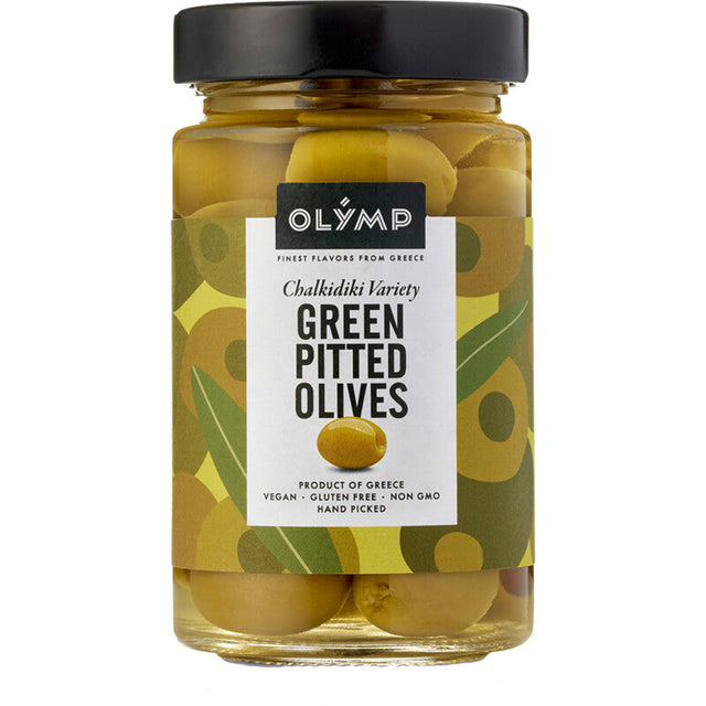 Olymp Green Olives Pitted 320g