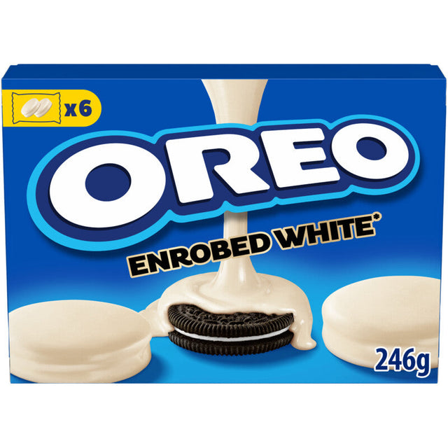 Oreo Covered White 246 gr 10ca Biscuits 246g