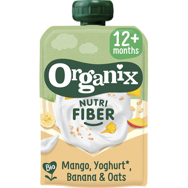 Organix Nutri Fibre mango, yoghurt, banana 12m+ Baby food 100g