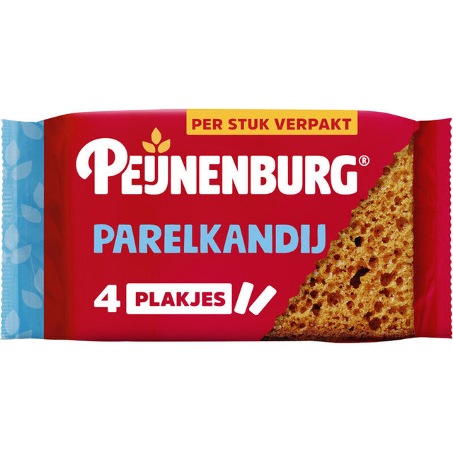 Peijnenburg Breakfast Spice Cake Pearl Sugar 4-pack 144g