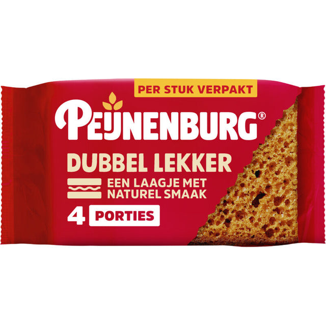 Peijnenburg Breakfast Spice Cake dubbel lekker 4-pack 196g