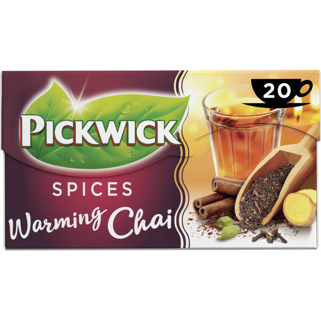 Pickwick Spices warming chai Black Tea 40g