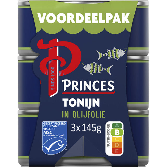 Princes Tuna Chunks Olive Oil Value Pack 435ml