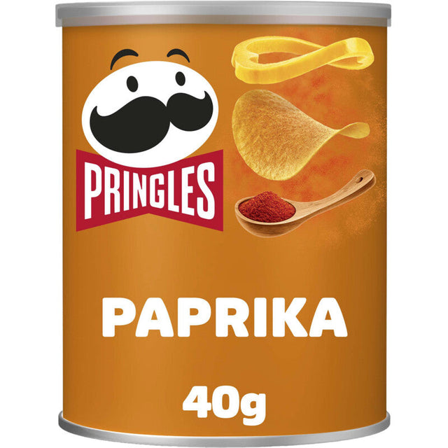 Pringles Paprika Potato chips 40g
