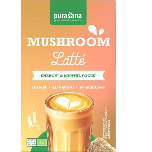 Purasana Mushroom latté Instant Coffee 60g