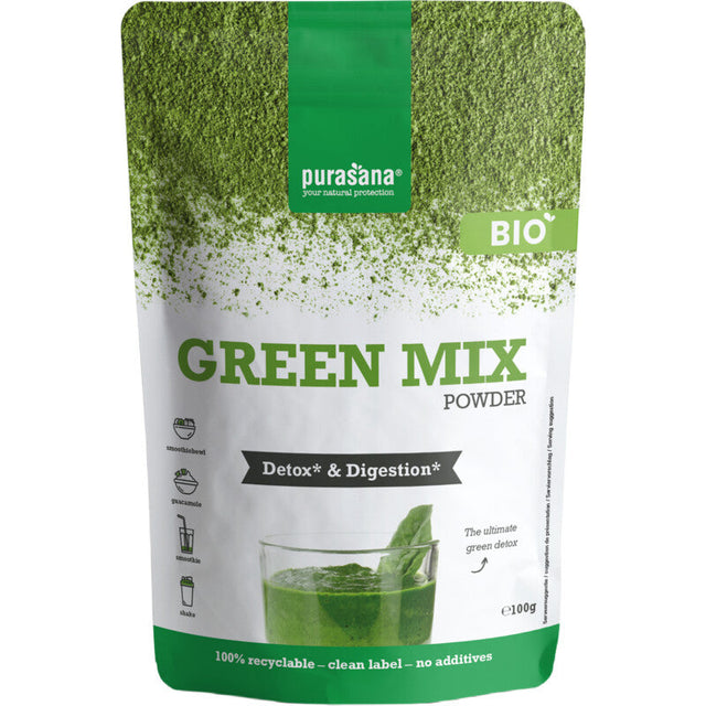 Purasana Green mix Powder 100g
